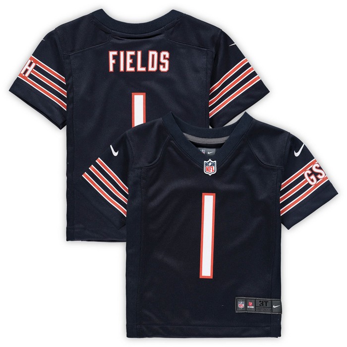 Justin Fields Chicago Bears Toddler Game Jersey - Navy Nfl