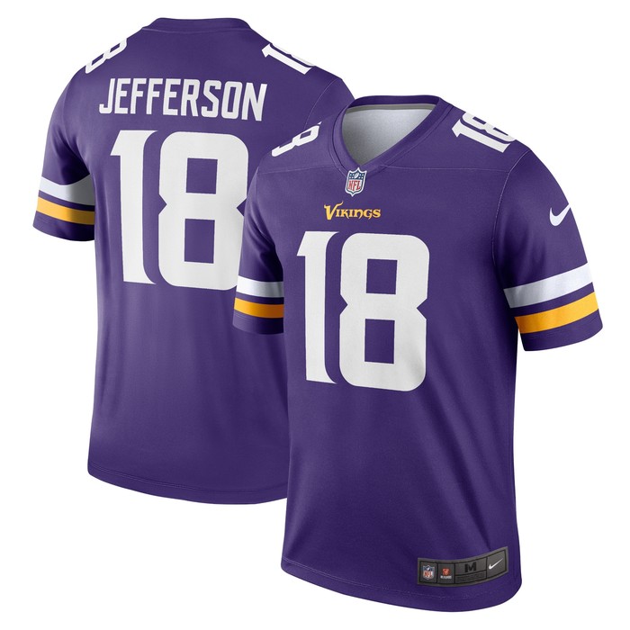 Justin Jefferson Minnesota Vikings Legend Jersey - Purple Nfl