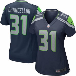 Kam Chancellor Seattle Seahawks Nike Womens Game Jersey - College Navy