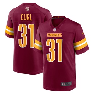 Kamren Curl Washington Commanders Player Game Jersey - Burgundy Nfl