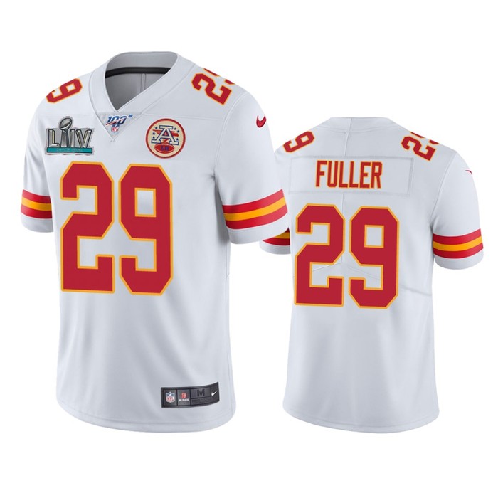 Kansas City Chiefs Kendall Fuller White Super Bowl Liv Vapor Limited Jersey - Cocomos