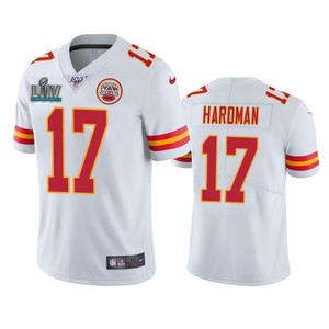 Kansas City Chiefs Mecole Hardman White Super Bowl Liv Vapor Limited Jersey