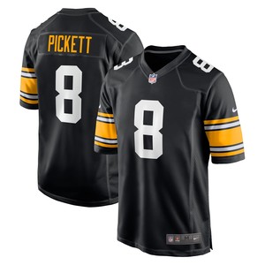 Kenny Pickett Pittsburgh Steelers 2022 Nfl Draft First Round Pick Game Player Jersey - Black Nfl