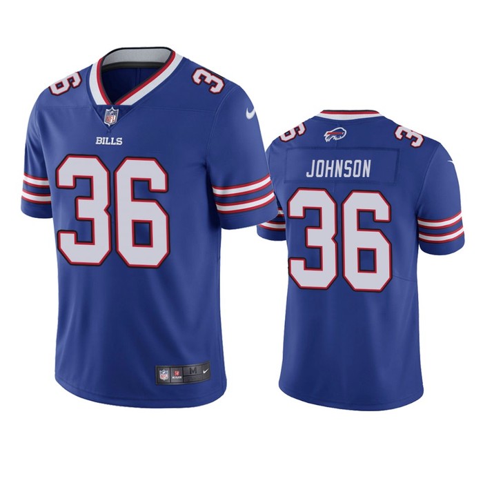 Kevin Johnson Buffalo Bills Royal Vapor Limited Jersey