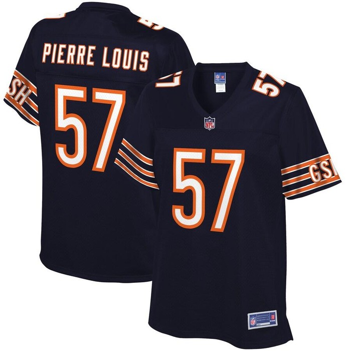 Kevin Pierre-louis Chicago Bears Nfl Pro Line Womens Player Jersey - Navy