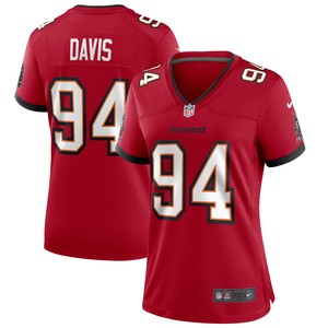 Khalil Davis Tampa Bay Buccaneers Womens Game Jersey - Red Nfl