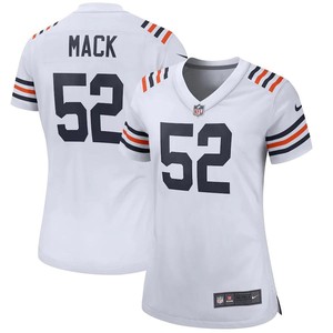 Khalil Mack Chicago Bears Nike Womens 2019 Alternate Classic Game Jersey - White