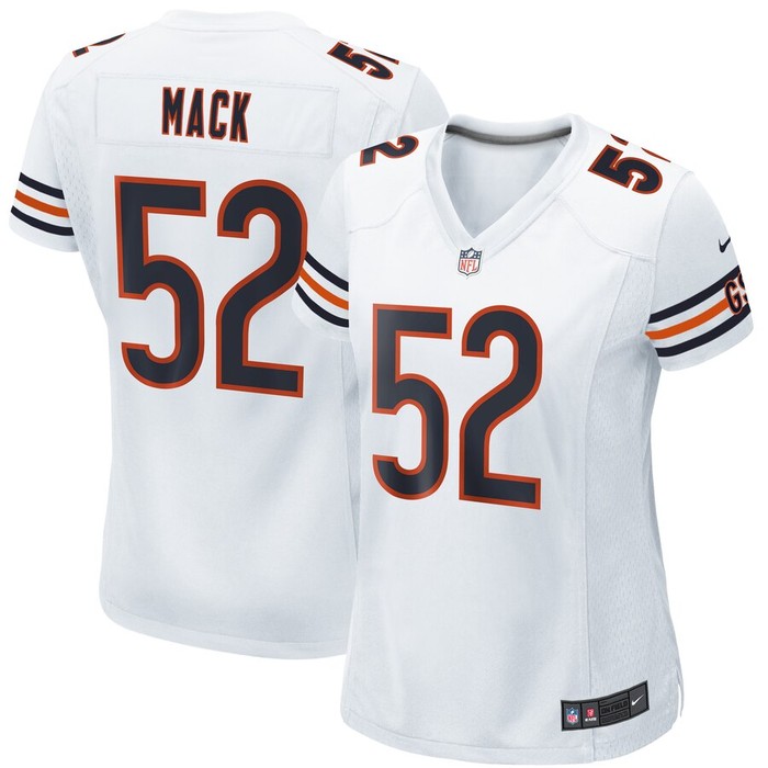 Khalil Mack Chicago Bears Nike Womens Player Game Jersey - White