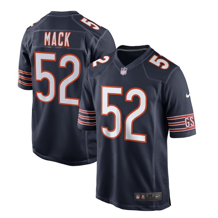 Khalil Mack Chicago Bears Nike Youth Game Jersey - Navy