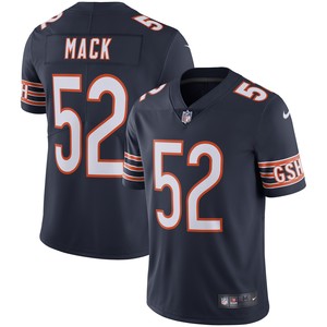 Khalil Mack Chicago Bears Vapor Limited Jersey Navy Nfl