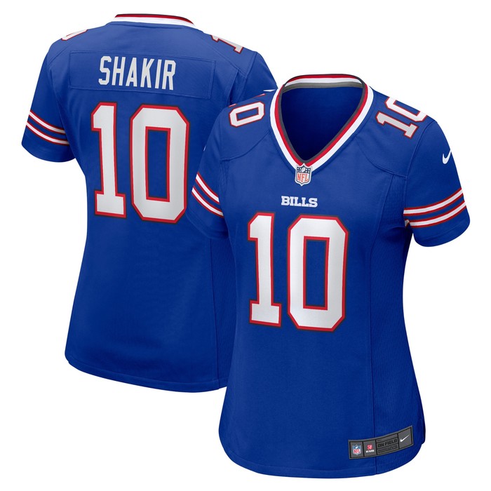 Khalil Shakir Buffalo Bills Womens Game Jersey - Royal Nfl