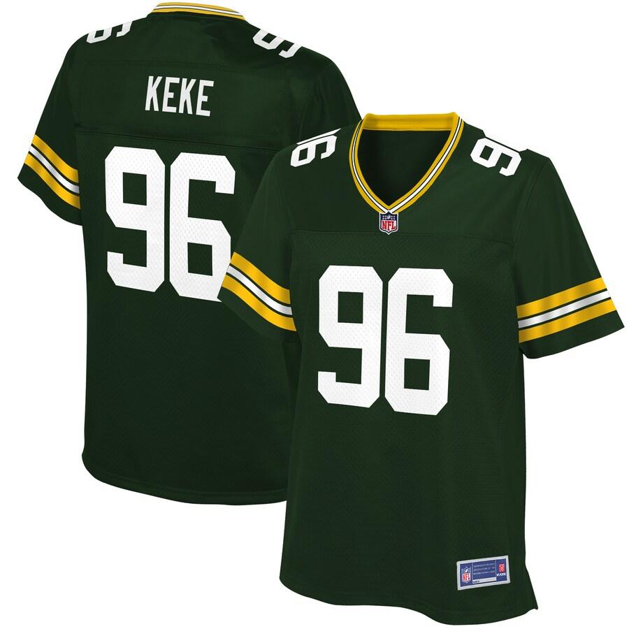 Kingsley Keke Green Bay Packers Nfl Pro Line Womens Player Jersey - Green - Cocomos