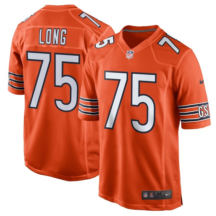 Kyle Long Chicago Bears Nike Alternate Game Jersey - Orange