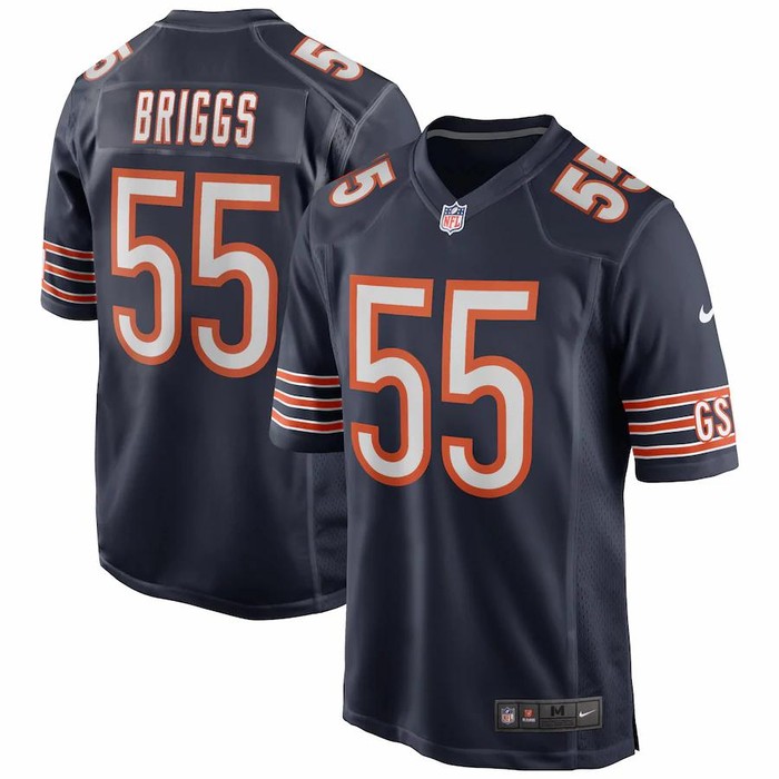 Lance Briggs Chicago Bears Nike Game Retired Player Jersey - Navy