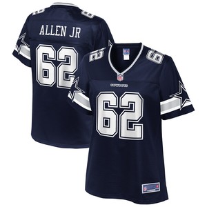 Larry Allen Jr. Dallas Cowboys Nfl Pro Line Womens Team Player Jersey - Navy - Cocomos