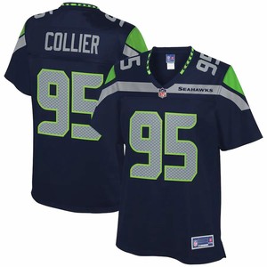 L.j. Collier Seattle Seahawks Nfl Pro Line Womens Player Jersey - College Navy