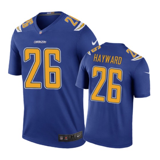 Los Angeles Chargers #26 Casey Hayward Nike Color Rush Royal Jersey - Cocomos