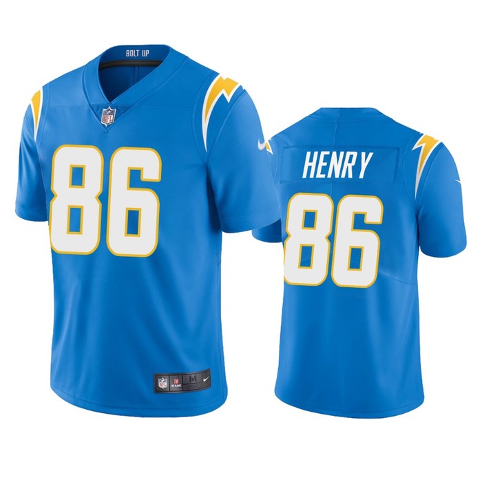 Los Angeles Chargers Hunter Henry Powder Blue 2020 Vapor Limited Jersey - Mens - Cocomos