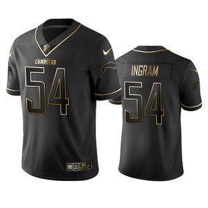 Los Angeles Chargers Melvin Ingram Black Golden Edition 2019 Vapor Untouchable Limited Jersey - Mens