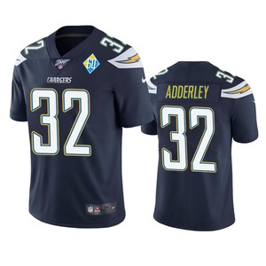 Los Angeles Chargers Nasir Adderley Navy 60th Anniversary Vapor Limited Jersey - Cocomos