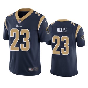 Los Angeles Rams Cam Akers Navy 2020 Nfl Draft Vapor Limited Jersey - Cocomos