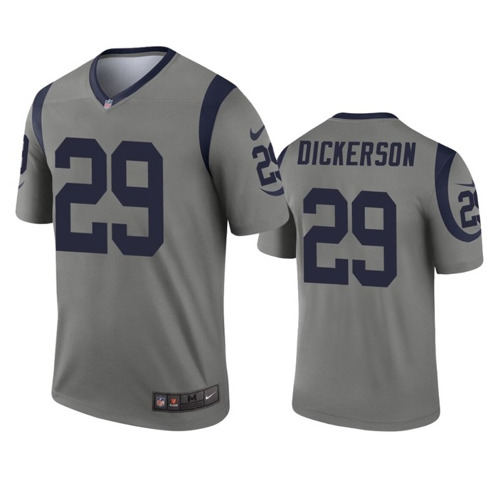 Los Angeles Rams Eric Dickerson Gray Inverted Legend Jersey