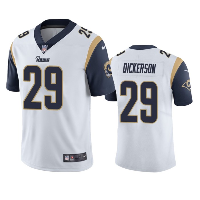 Los Angeles Rams Eric Dickerson White Vapor Limited Jersey - Cocomos