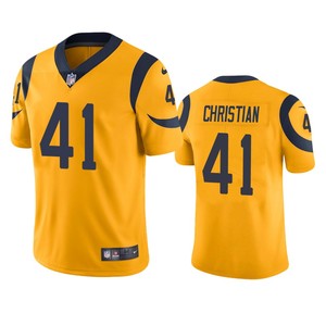 Los Angeles Rams Marqui Christian Gold Nike Color Rush Limited Jersey