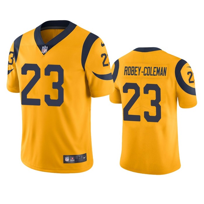 Los Angeles Rams Nickell Robey-coleman Gold Nike Color Rush Limited Jersey - Cocomos