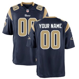 Los Angeles Rams Nike Youth Custom Game Jersey - Navy