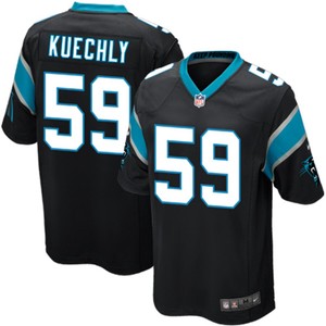 Luke Kuechly Carolina Panthers Nike Youth Team Color Game Jersey - Black - Cocomos