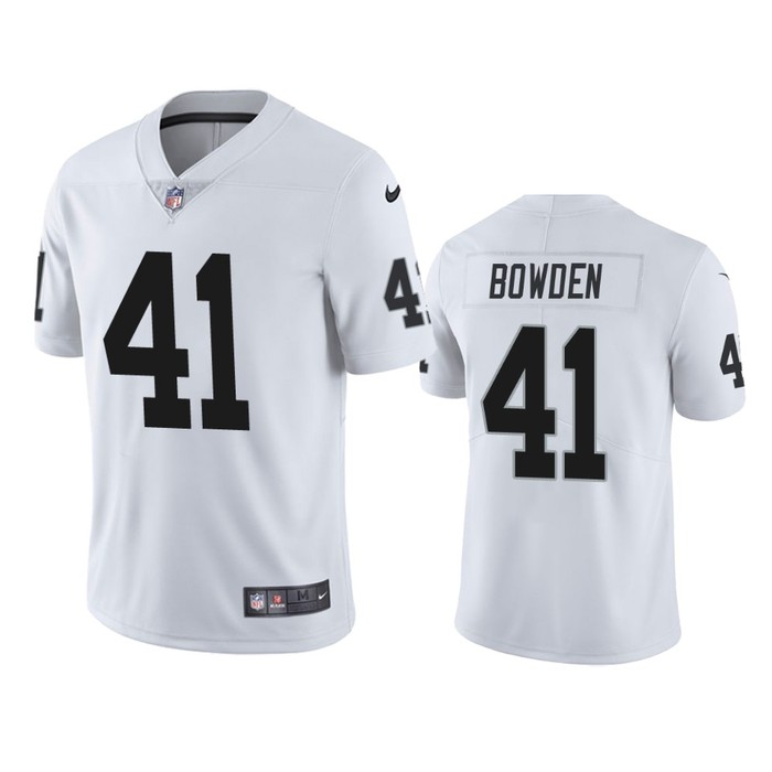 Lynn Bowden Las Vegas Raiders White Vapor Limited Jersey