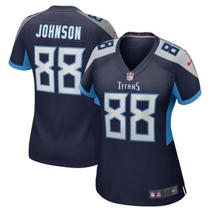 Marcus Johnson Tennessee Titans Womens Game Jersey - Navy Nfl