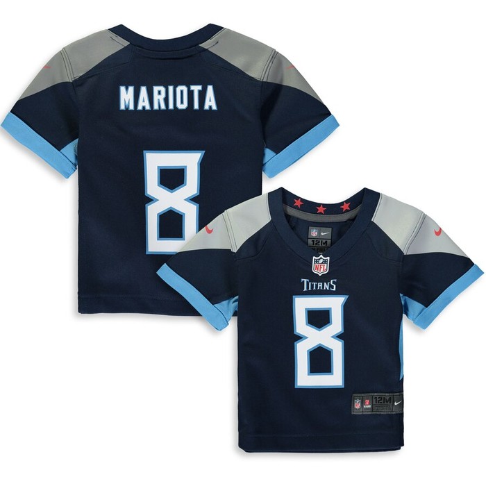 Marcus Mariota Tennessee Titans Nike Infant Player Game Jersey - Navy