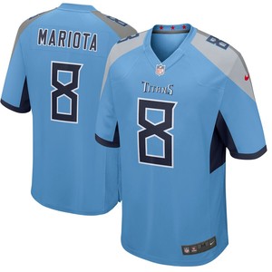 Marcus Mariota Tennessee Titans Nike Player Game Jersey - Light Blue