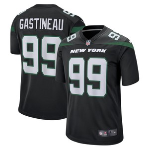 Mark Gastineau New York Jets Game Jersey - Stealth Black Nfl - Cocomos