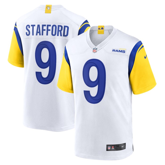 Matthew Stafford Los Angeles Rams Alternate Player Game Jersey - White Nfl