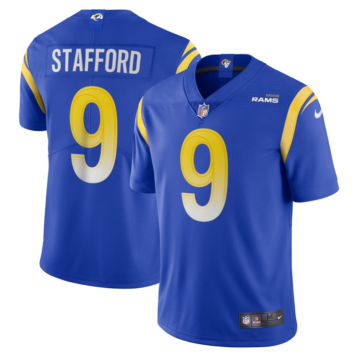 Matthew Stafford Los Angeles Rams Vapor Limited Jersey - Royal Nfl - Cocomos