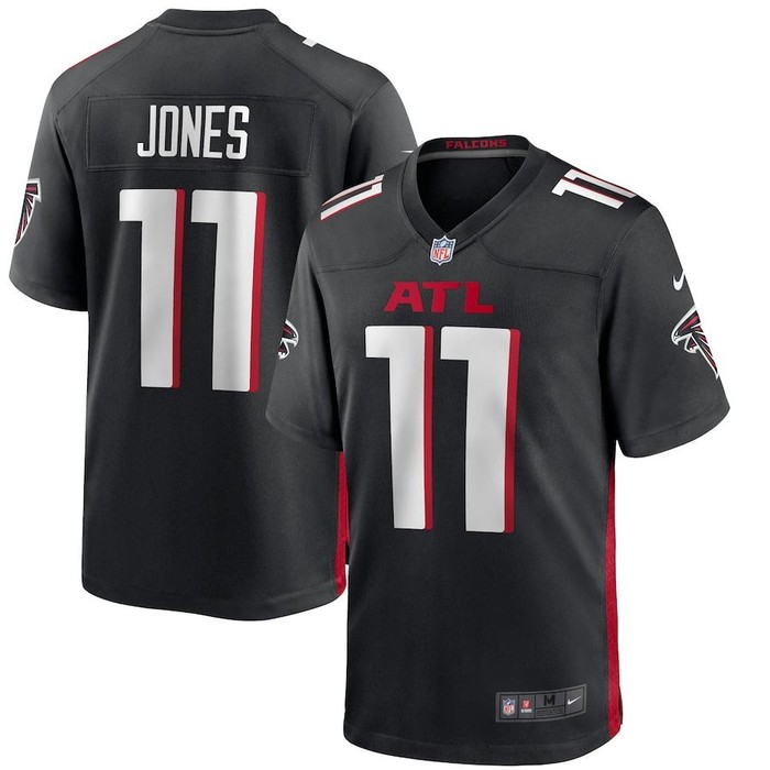 Mens Atlanta Falcons Julio Jones Nike Black Game Jersey