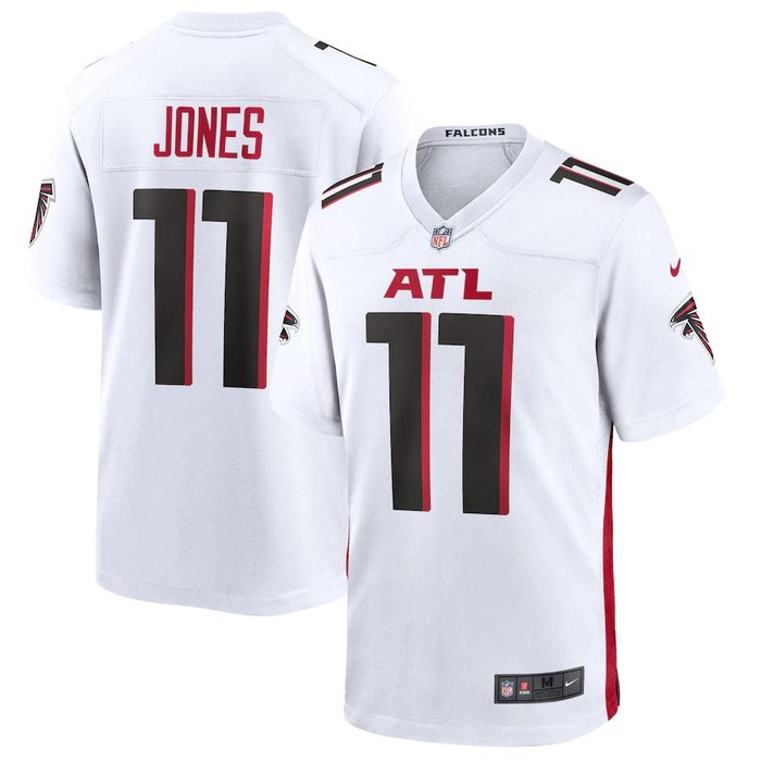 Mens Atlanta Falcons Julio Jones Nike White Game Jersey