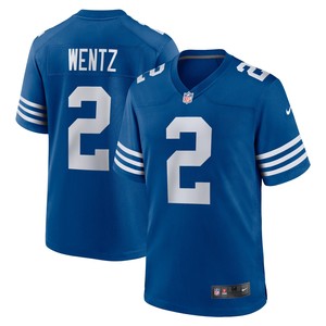 Mens Carson Wentz Royal Indianapolis Colts Alternate Game Jersey Nfl