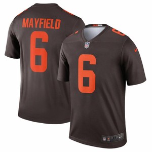 Mens Cleveland Browns Baker Mayfield Nike Brown Alternate Legend Jersey