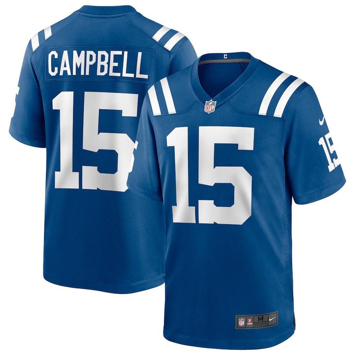 Mens Indianapolis Colts Parris Campbell Nike Royal Game Player Jersey - Cocomos