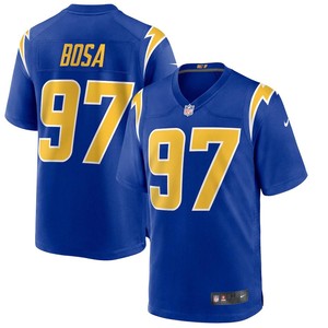 Mens Los Angeles Chargers Joey Bosa Nike Royal 2nd Alternate Game Jersey - Cocomos