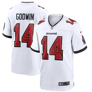 Mens Tampa Bay Buccaneers Chris Godwin Nike White Game Jersey