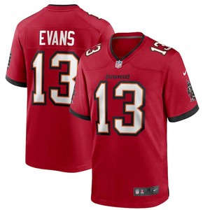 Mens Tampa Bay Buccaneers Mike Evans Nike Red Player Game Jersey