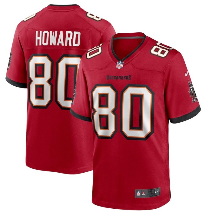 Mens Tampa Bay Buccaneers O.j. Howard Nike Red Player Game Jersey - Cocomos