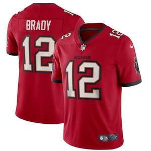 Mens Tampa Bay Buccaneers Tom Brady Nike Red Vapor Limited Jersey