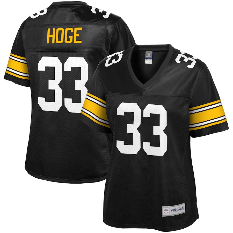 Merril Hoge Pittsburgh Steelers Nfl Pro Line Womens Retired Player Jersey - Black - Cocomos