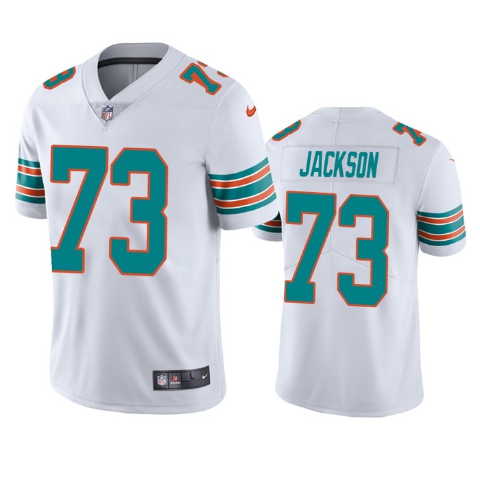 Miami Dolphins Austin Jackson White 2020 Nfl Draft Alternate Vapor Limited Jersey - Cocomos